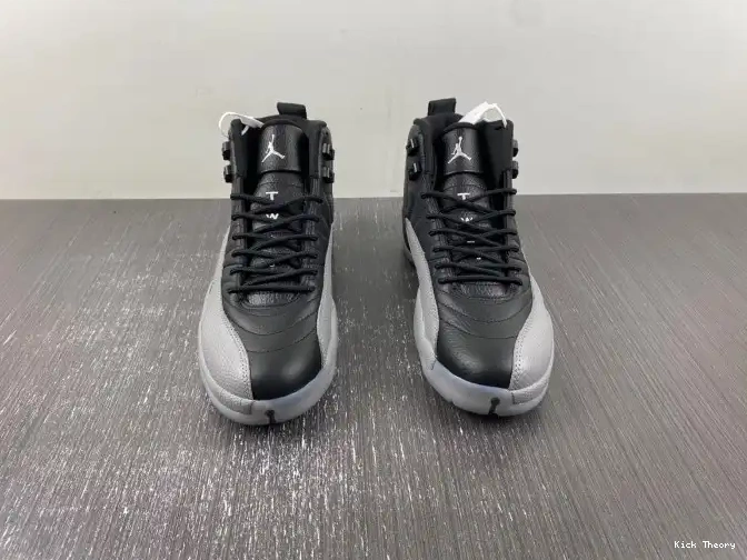 Kick Theory Jordan Air 12 Wolf Black Grey CT8013-019 0507